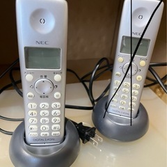 NECスピークスファックス子機付きの画像