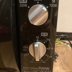 電子レンジ アイリスオーヤマ 2019年製の画像