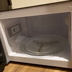電子レンジ アイリスオーヤマ 2019年製の画像