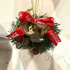 【非売品】レア コカコーラ クリスマスリース クリスマス ミニリースの画像