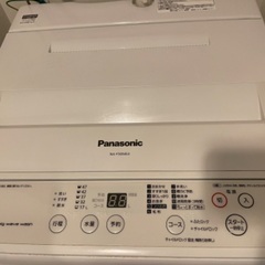 洗濯機　Panasonic パナソニックの画像