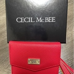 未使用新品！ミニ財布　CECIL McBEE 三つ折り👛財布
