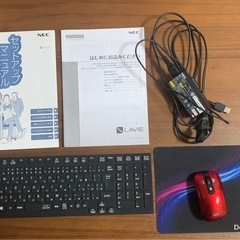 【中古】NEC LAVIE Note Standard NS550/BAR PC-NS550BAR [クリスタルレッド]/Corei5 金額55,000円の画像