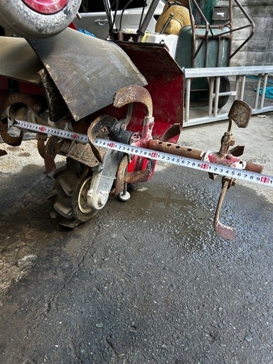 HONDA FR315 管理機　麦　畝間中耕機 改造品