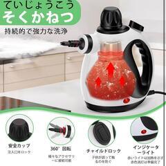 新品未使用　✨大掃除に大活躍✨ スチームクリーナー カーペット キッチン 窓ガラスの画像