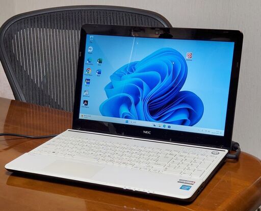 NEC 15インチ【win10+win11 起動9秒】i5 新品SSD256GB/ office JW-CAD