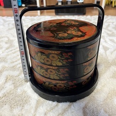 重箱　丸型　3段の画像