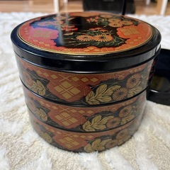 重箱　丸型　3段の画像