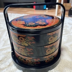 重箱　丸型　3段の画像