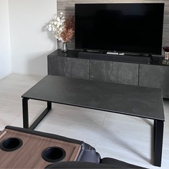 ニトリ　セラミックテーブル　ローテーブル　センターテーブル