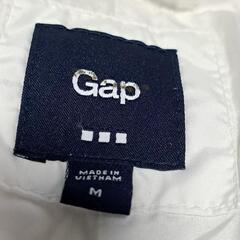 GAP ギャップ ジャンパー M ダウンジャケット白 上着 ジップアップの画像