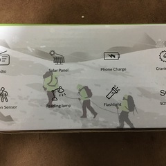 多用途ラジオ・充電器の画像