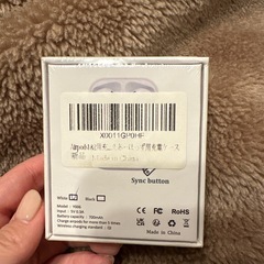 airpods 第1、2 ケース(ホワイト)の画像