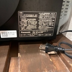 ロティサリーグリル　Panasonic 燻製機能付き　トースターの画像