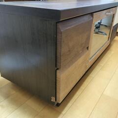 NITORI　テレビ台　50インチテレビの画像