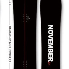 値下げ:NOVEMBER EX ノベンバー スノーボード パウダー フリー
