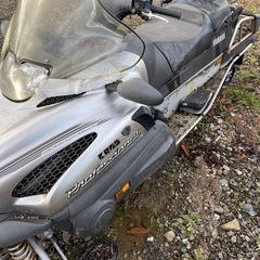 スノーモービル　YAMAHA 2人乗り　ジャンク品
