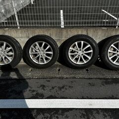 値下げ　スタットレスタイヤ ホイール4本セット 225/65r1...