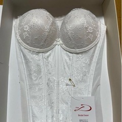 ブライダルインナー2点セット The Dクラウディア ビスチェ キレイ