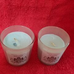 アロマ　🕯️　キャンドル　🕯️　　2個セットの画像