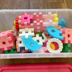 学研のニューブロック　お花セット　おもちゃ　子供の画像