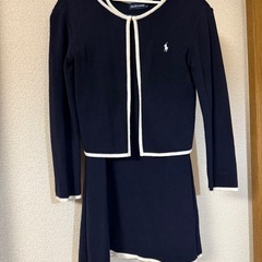 子ども服　Ralph Lauren ネイビー ワンピースセット