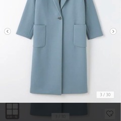 ニットメルトン チェスターコート