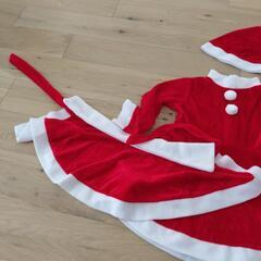 100-120センチ　クリスマス　サンタさん　コスチュームの画像