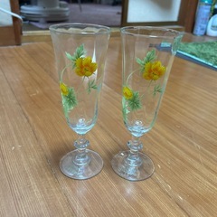 値下げ！シャンパングラス