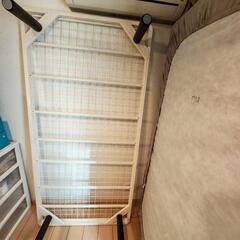 シングルベッドマットレス付きの画像