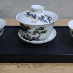 中国茶器　茶盤 27х11の画像