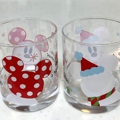 ディズニー⭐︎クリスマスグラスセットの画像