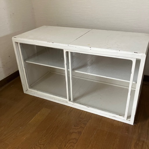 アンティーク　収納　棚