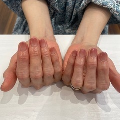 フレンチ、グラデーションモデル「無料募集」