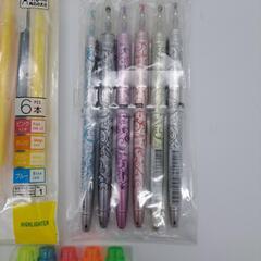 ★蛍光ペン　色々5セット【未使用】の画像