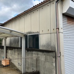 スレート倉庫や車庫の画像