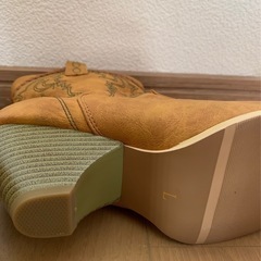 未使用　ブーツ　の画像