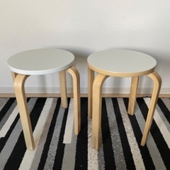 丸椅子　クッション付き　コーナンの画像