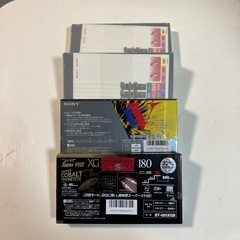 VHSビデオテープ4ほんの画像