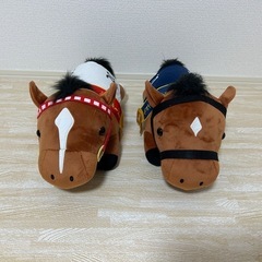 競馬 ぬいぐるみ 2個セット