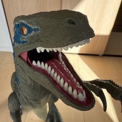 マテル ジュラシックワールドスーパービッグ! ブルー の画像