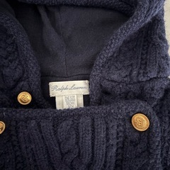 【美品】Ralph Lauren カバーオールおくるみの画像