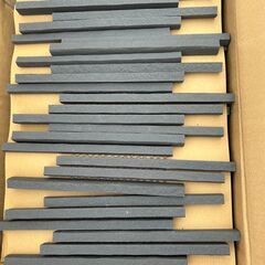 5⃣ボーダータイル　グレー系　裏ネット貼 ３０シートの画像