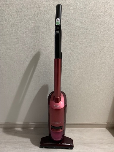 【お譲り決まりました】 SHARP掃除機EC-ST20レッド