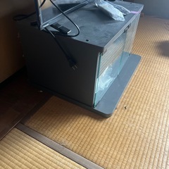 テレビボード　ガラス扉　昔ながらのの画像