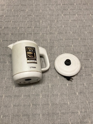 タイガー製品　蒸気レス　電気ケトル