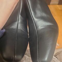 LL　擦れ少美品　センターシムニーハイブーツ　ブラック　オリエンタルトラフィックの画像