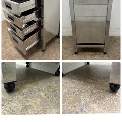アズマ azuma 業務用 ステンレス 引き出し4段 作業台