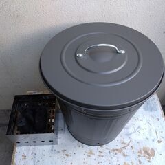やきいも　炭火焼き釜　焼き芋焼けます　いもかけ付き　コンパクト 新製品 焼き芋器 炭火用 学園文化祭り やきいも イベント 焼いも機 独立開業 副業 キッチンカー キャンプ BBQ 道の駅の画像