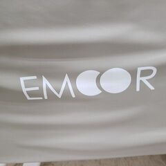 J6296　EMOOR　エムール　折りたたみシングルベッド　グレー　クリーニング済　【リユースのサカイ柏店】参考価格25,200円の画像
